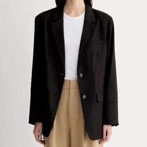 Everlane The Oversized Blazer in Stretch Linen